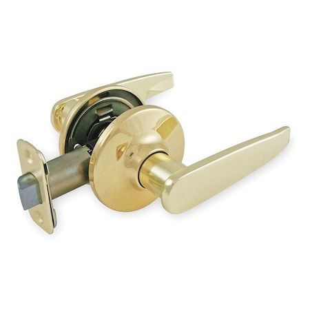 ZORO SELECT Lever Lockset, Mechanical, Privacy, Grade 3 1TPW5
