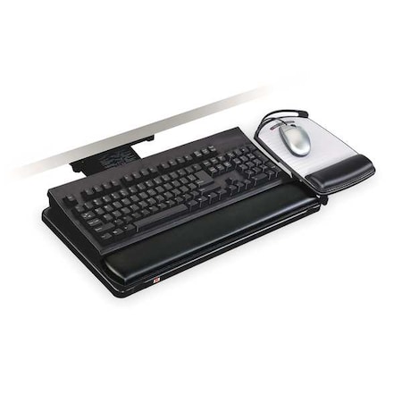 3M Keyboard Tray, 2in, Black AKT80LE