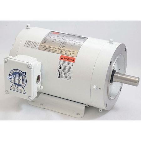 Dayton WashdownMotor, 1hp, 1750RPM, 230/460VAC 1TRZ2