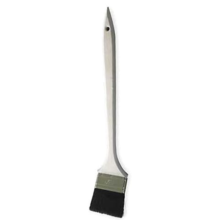 Zoro Select 3" Bent Radiator Soft, China Hair Bristle, Paint Brush, Unfinished Wood Handle 1TTW1