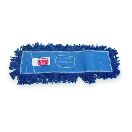 Tough Guy 18 in L Dust Mop, Slide On Connection, Cut-End