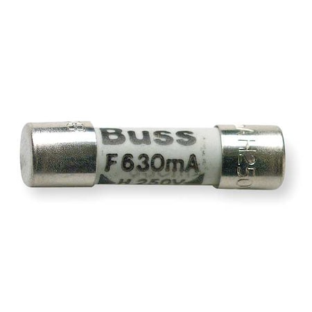 Fluke Ceramic Fuse, 630mA, 1.5kA at 250V AC, 5 PK Fluke-871173/630 mA