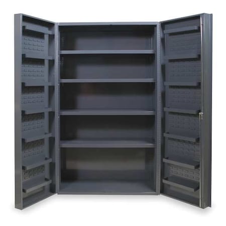 Durham Mfg Extra-Heavy Duty Bin Cabinet, 48 in W, 84 in H, 24" D, 0 Bins SJC-DLP-4S-14DS-95