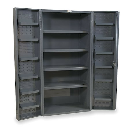 Durham Mfg Extra-Heavy Duty Bin Cabinet, 36 in W, 72 in H, 24" D, 0 Bins DC36-4S12DS-95