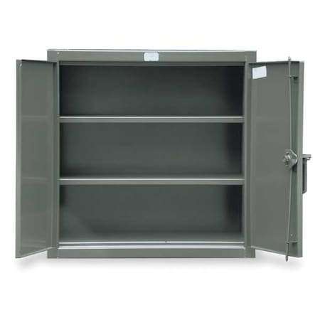 STRONG HOLD 12 ga. ga. Steel Storage Cabinet, 36 in W, 36 in H, Stationary 33-202