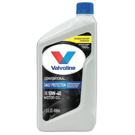 Valvoline Valvoline Motor Oil, 10W-40, Conventional, 1 Qt 797671