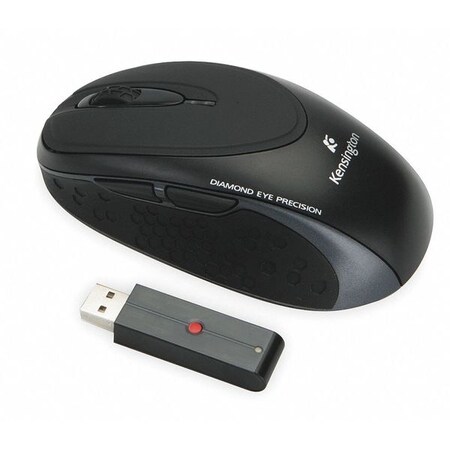Kensington Mouse, Wireless, Optical, Black K72258US
