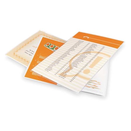 Gbc Heat Laminating Pouches, 11-1/2x9in, PK100 3200716CF