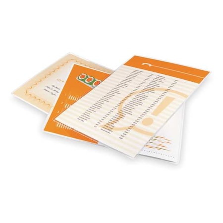 Gbc Heat Laminating Pouches, 11-1/2x9in, PK100 3745022D