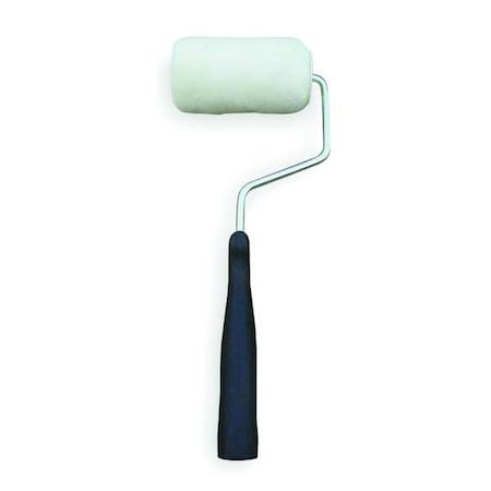 Zoro Select Mini Paint Roller Frame & Cover, Cage, Plastic Handle, 4" Rollers 1UFN5