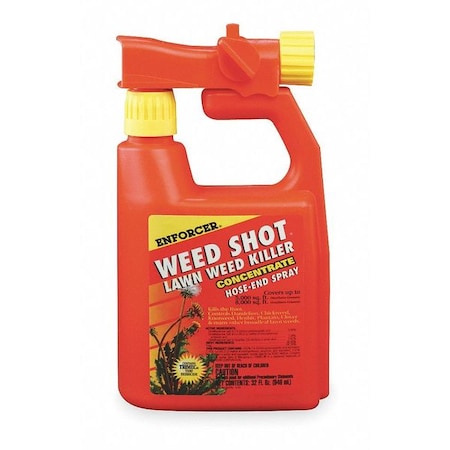 Enforcer Lawn Weed Killer, Weed Shot(R), 32 Oz LWCH32