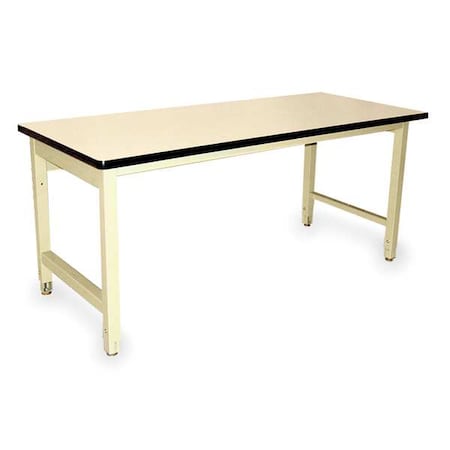 Pro-Line Bolted Workbenches, Laminate, 72" W, 30" to 36" Height, 5000 lb., Straight HD7230P/H11/HDLE