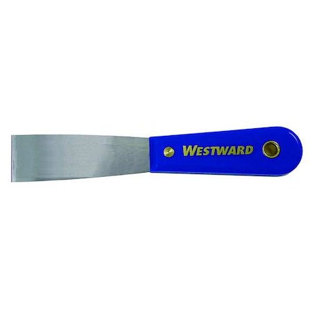 Westward Putty Knife, Stiff, 1-1/4", Carbon Steel 1UKF2