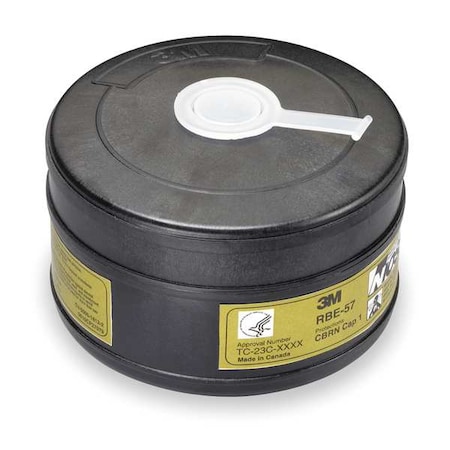 3M PAPR Cartridge, Olive, PK6 RBE-57
