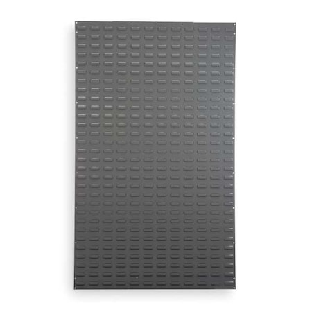 Akro-Mils Steel Louvered Panel, 5/16 in D x 61 in H x 36 in W, Gray 30161