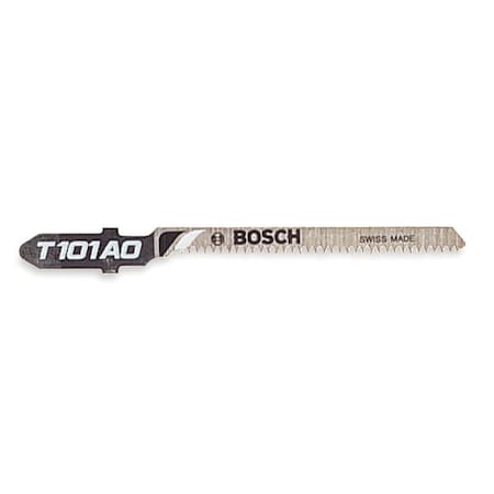 Bosch Jigsaw Blade, T-Shank, 3 In. L, PK5 T101AO