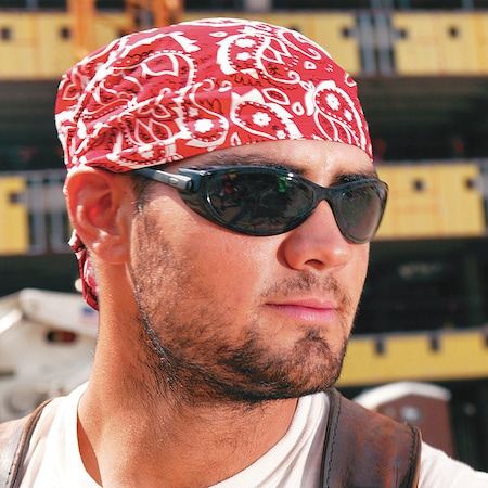 Ergodyne Cooling Hat, Red, Universal 6710