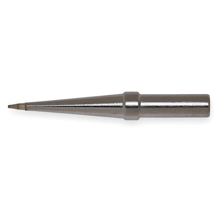 WELLER Solder Tip, Long Conical, 0.031 In/0.8 mm ETO