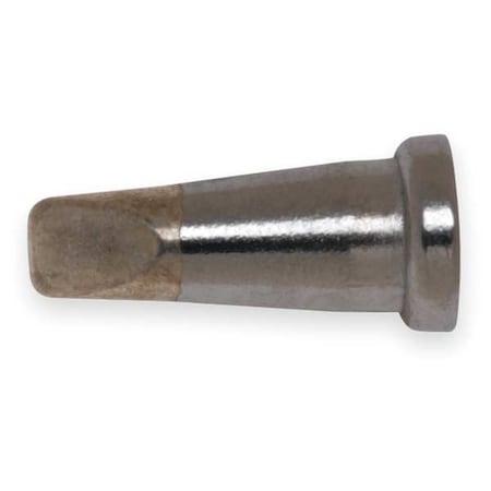 Weller Soldering Tip, Chisel, 0.43 in, For Use With WD1002, WSP80 T0054440799