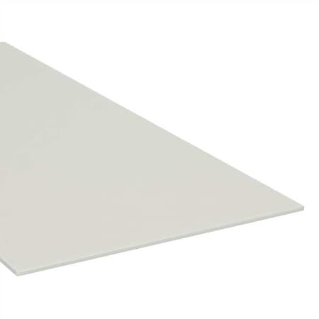 Zoro Select Beige PEEK Sheet Stock 48" L x 12" W x 2.000" Thick 1UTE2