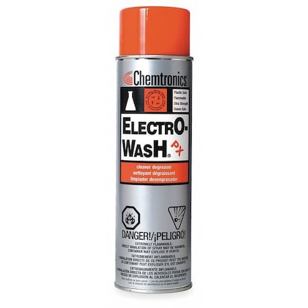 Chemtronics Electrical Degreaser, 12.5 oz, Aerosol Spray Can, Liquid ES1210