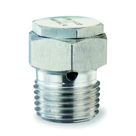 Ldi Industries Filter Vent, 1/2, Dia Hex Flats 15/16 In FV104-S