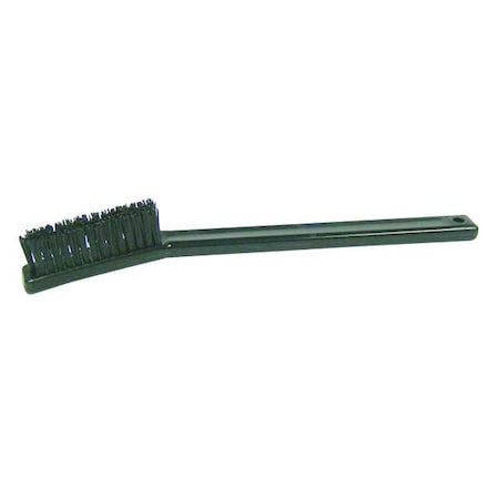 Tough Guy Scratch Brush, 6 1/2 in L Handle, 1 7/8 in L Brush, Black, Plastic, 6 1/2 in L Overall, 5 PK 1VAG4