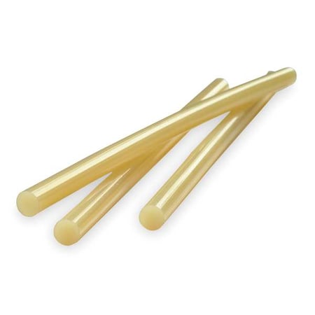 3M Instant Adhesive, Clear, 1/2 in Dia, 12 in L, 35 sec Begins to Harden, 143 PK 3762