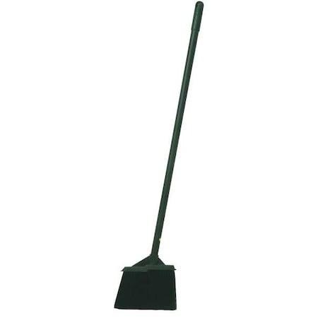 Tough Guy 5 7/8 in Sweep Face Lobby Broom, Synthetic, Black 1VAC2