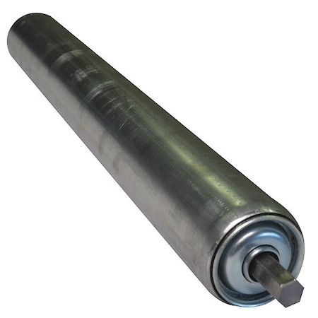 Ashland Conveyor Galv Replacement Roller, 1.9In Dia, 10BF, Axle Size: 7/16 in DG10