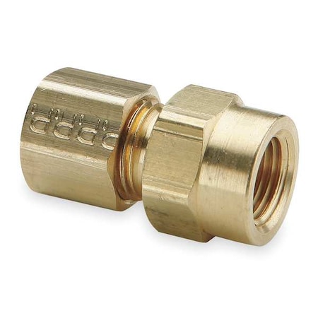 Parker 5/16" Compression x 1/4" FNPT Brass Connector 10PK 66C-5-4