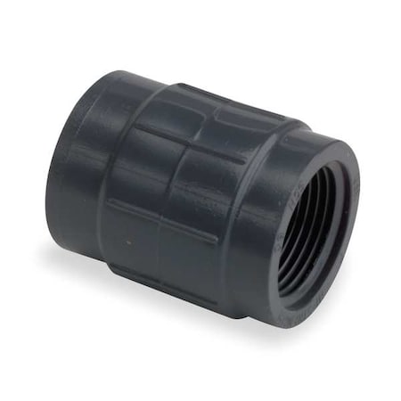 Zoro Select PVC Female Adapter, FNPT x Socket, 3 in Pipe Size 835-030
