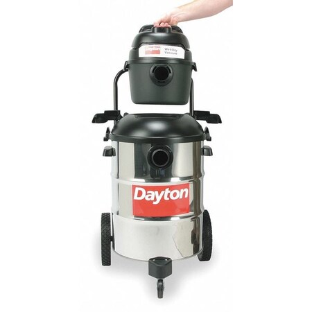 Dayton Contractor, Wet/Dry Vacuum, 210 cfm 1VHG1