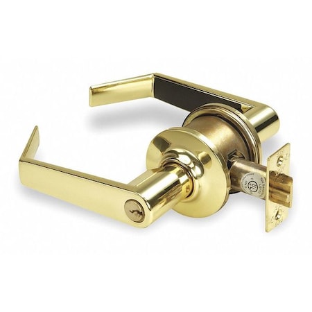Yale Lever Lockset, Mechanical, Entrance, Strike Type: T Strike AU4307LN X 605