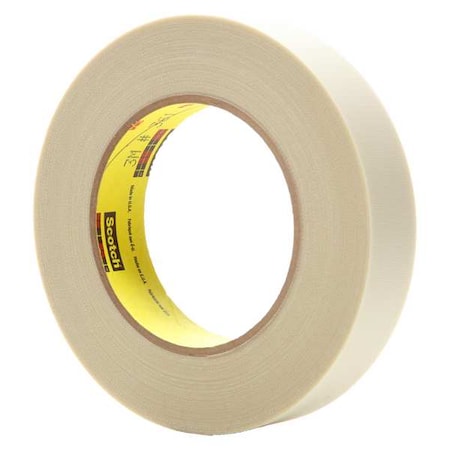 3M Cloth Tape, White, 60 yd L, 1 in W 361
