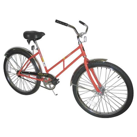 Worksman Bicycle, Ladies Style, 26 In Wheel, Black ING-BLK