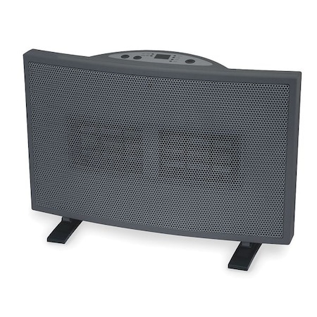 Dayton Portable Electric Heater, 1500W/750W, 120V AC, 1 Phase, 5118 / 2560 BtuH, Non-Oscillating 1VNY2