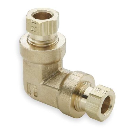 Parker 3/8" Compression Brass Union Elbow 10PK 165HD-6