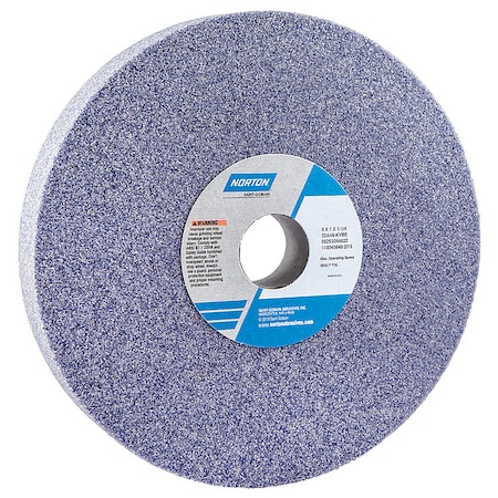 Norton Abrasives Grinding Wheel, T1, 8x1x1-1/4, AO, 46G, PK5 66253044622