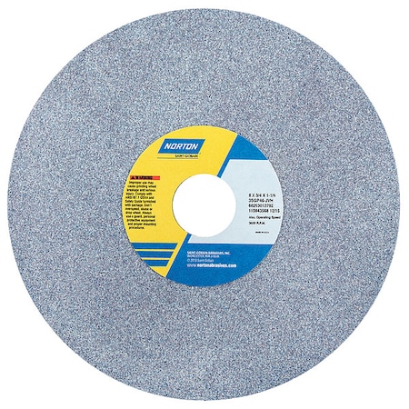 Norton Abrasives Grinding Wheel, T1, 8x3/4x1-1/4, CA, 46G, PK5 66253013792