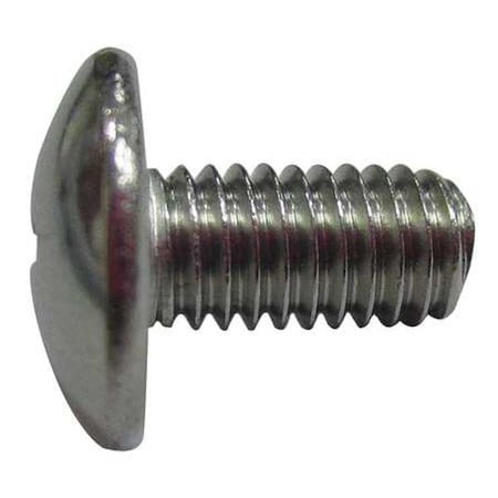 Zoro Select Sheet Metal Screw, #8 x 1/2 in, Plain 18-8 Stainless Steel Truss Head Phillips Drive, 100 PK U51662.016.0050
