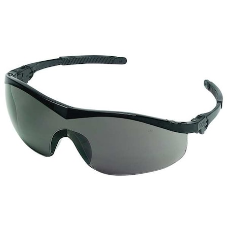 Condor Thunder, Safety Glasses, Anti-Scratch, Gray Lens, Black Frame, Half-Frame 1VW12