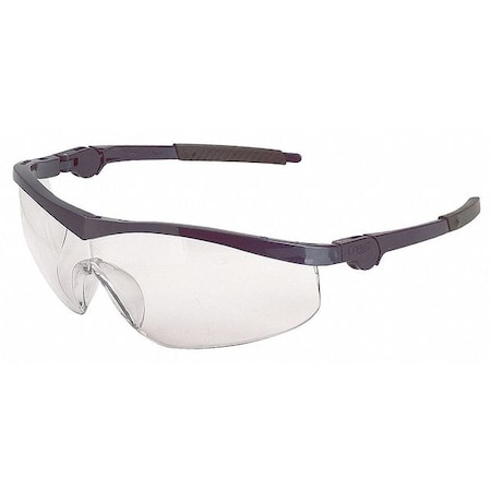 Condor Thunder, Safety Glasses, Anti-Scratch, Clear Lens, Blue Frame, Half-Frame 1VW14
