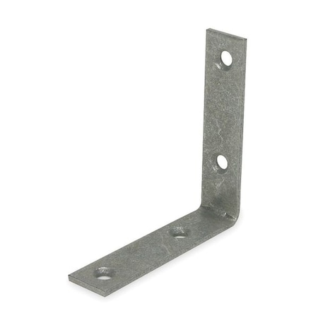 Zoro Select Corner Brace, Steel, 19/32Wx2 1/2 InL, PK2 1WDE3