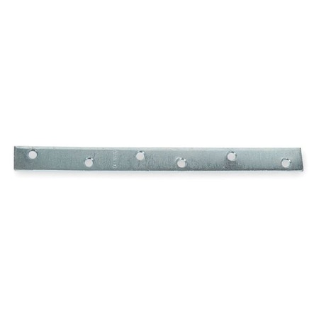 Zoro Select Mending Plate, Steel, 1 1/8 Wx12 In L 1WDG8