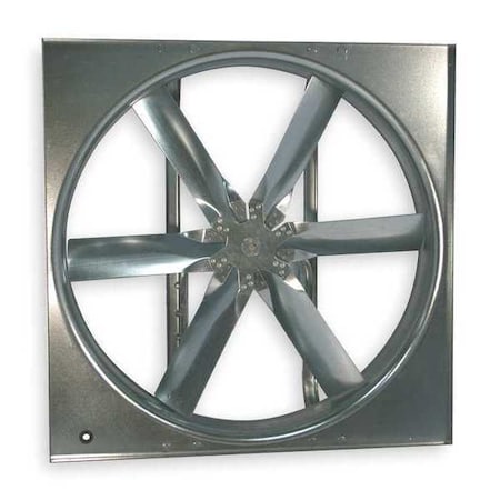 Dayton Supply Fan, Standard Duty, 48 in Blade Dia, 1/3 to 3 HP 1WDC9