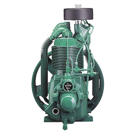 Speedaire Air Compressor Pump, 5 hp, 7 1/2 hp, 2 Stage, 64 fl oz Oil Capacity, 2 Cylinder 1WD23