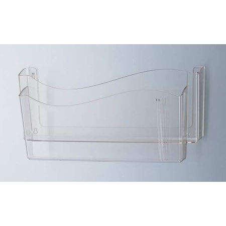 Officemate Unbreakable Wall Pocket, Legal/Ltr, Clear 21664