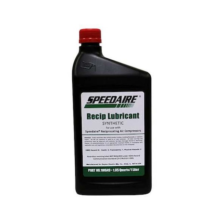 Speedaire Compressor Oil, 1 qt 1WG49