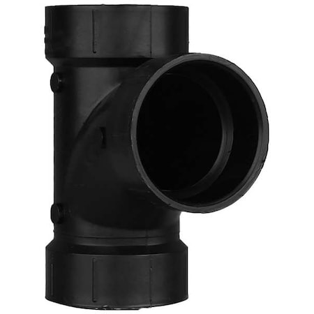 Zoro Select San. Tee, 2 In Hub 1WHT7